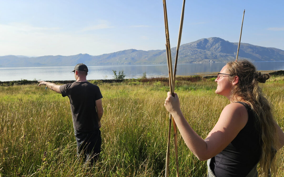 Dav Shand visits Knoydart Farm CIC